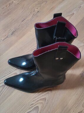 Cowboy Style Rain Boots